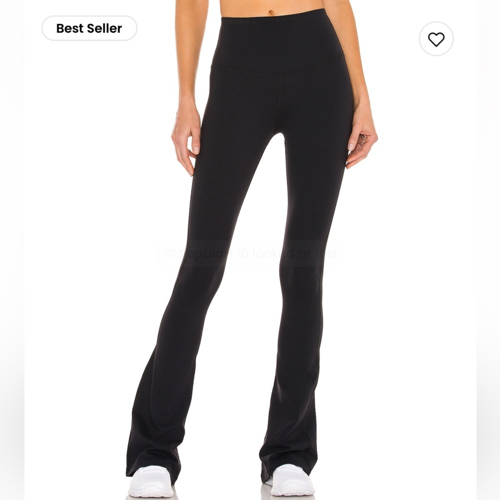 Splits59 Black Flared Leggings